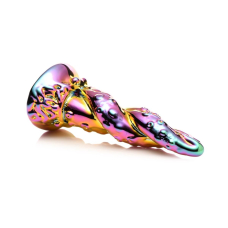 Хентай Скляний Дилдо – Creature Cocks Enchanting Rainbow Glass Dildo, 16 см