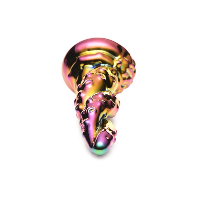 Хентай Скляний Дилдо – Creature Cocks Enchanting Rainbow Glass Dildo, 16 см