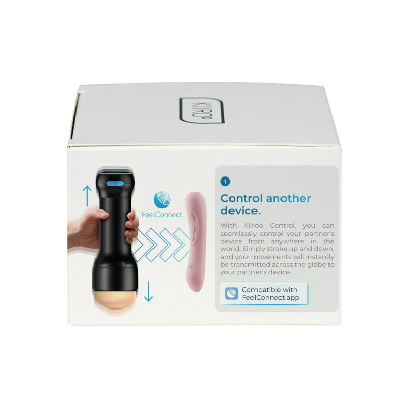 Интерактивная насадка KIIROO Control для мастурбаторов бренда KIIROO