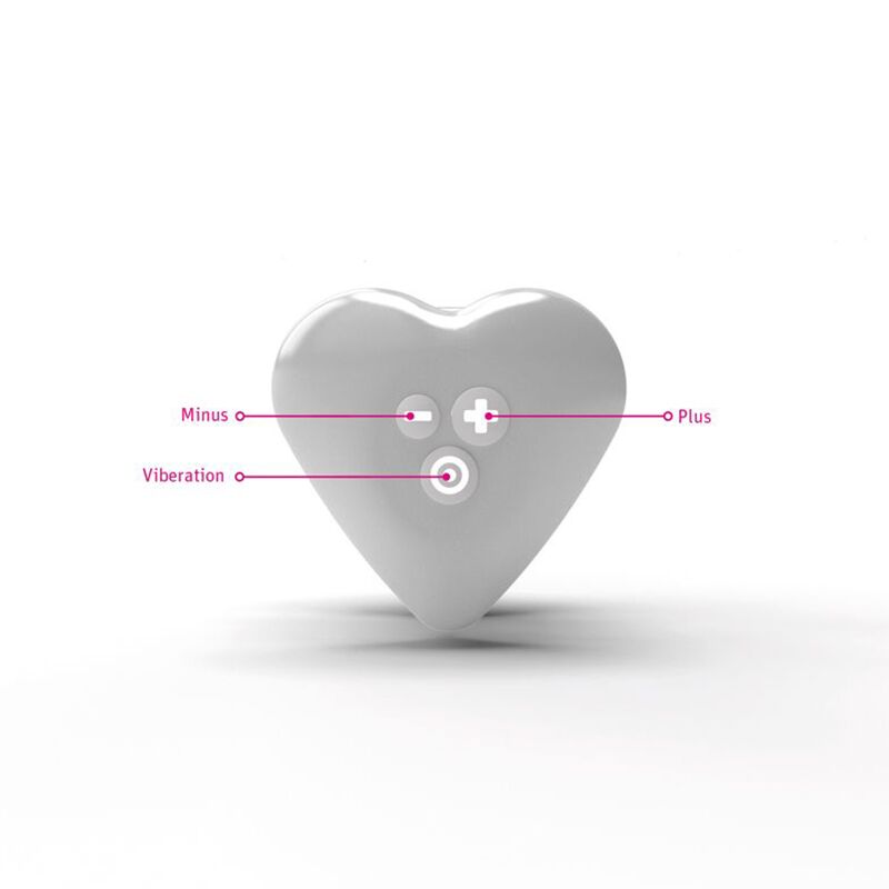 Клиторальный вибратор Сердечко – Mystim Heart´s Desire White – 8 режимов + 5 уровней интенсивности