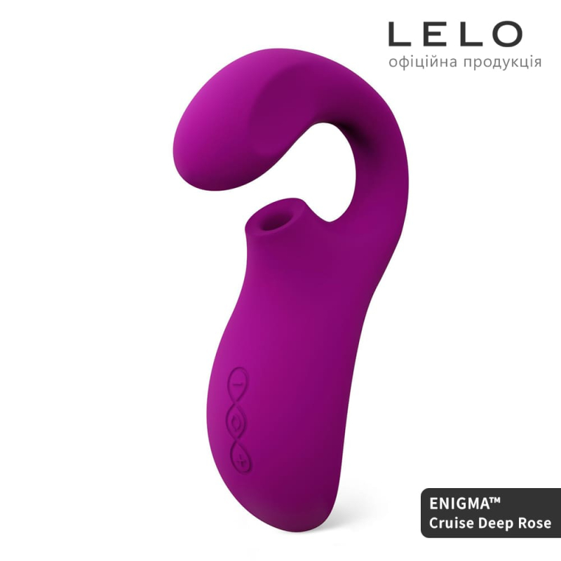 Кліторально-вагінальний звуковий стимулятор – LELO Enigma Cruise Deep Rose