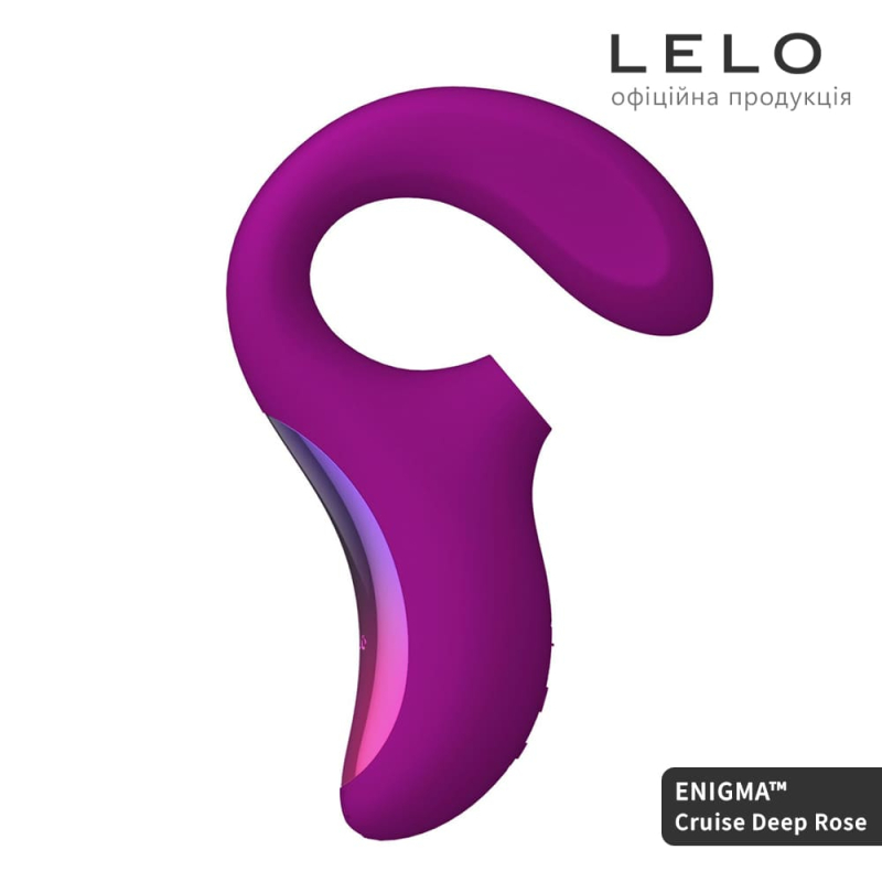 Кліторально-вагінальний звуковий стимулятор – LELO Enigma Cruise Deep Rose