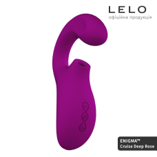 Кліторально-вагінальний звуковий стимулятор – LELO Enigma Cruise Deep Rose
