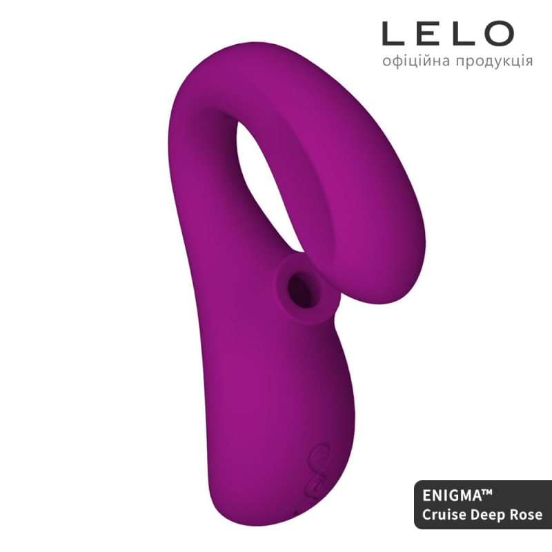 Кліторально-вагінальний звуковий стимулятор – LELO Enigma Cruise Deep Rose