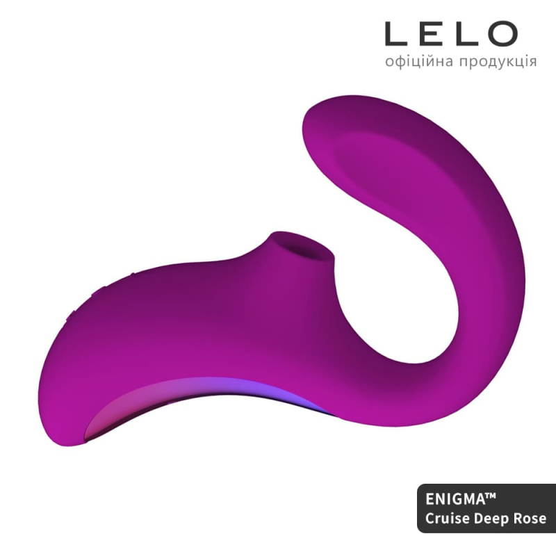 Кліторально-вагінальний звуковий стимулятор – LELO Enigma Cruise Deep Rose