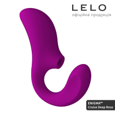 Кліторально-вагінальний звуковий стимулятор – LELO Enigma Cruise Deep Rose