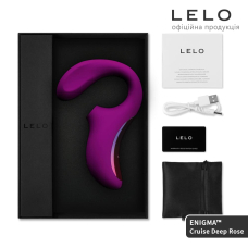 Кліторально-вагінальний звуковий стимулятор – LELO Enigma Cruise Deep Rose