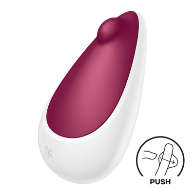 Компактний потужний вібратор – Satisfyer Spot On 3 Berry, 12 режимів вібрацій