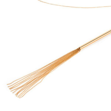 Ланцюжок–батіг на шию Bijoux Indiscrets MAGNIFIQUE Necklace Whip – Золотистий, прикраса для тіла