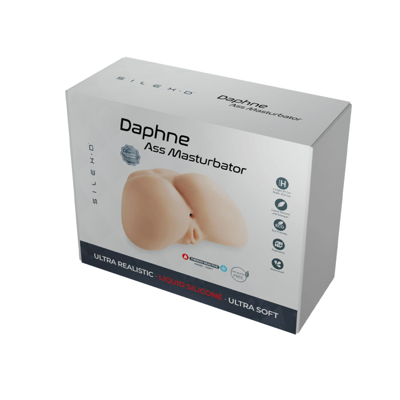 Подвійний Мастурбатор Полуторс з двома входами SilexD Daphne Ass Masturbator