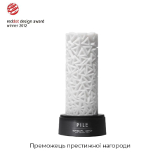 Мастурбатор з антибактеріального еластомеру зі сріблом – Tenga 3D Pile (Тенга)