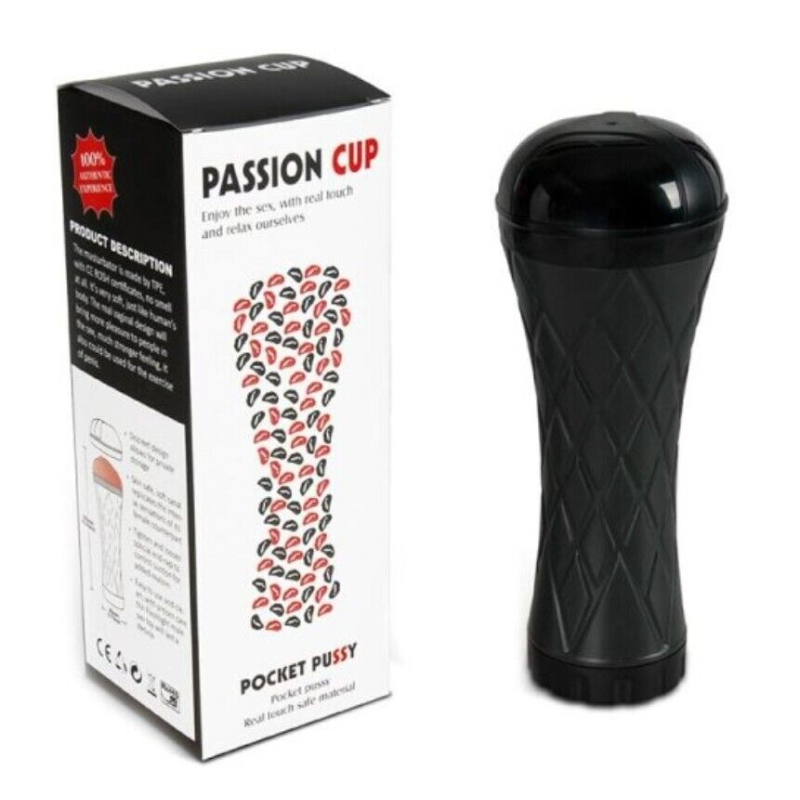 Мастурбатор у колбі ротик – Men Powerup Passion Cup Mouth
