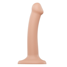 Насадка для страпона Strap-On-Me Dual Density Dildo Flesh S, диаметр 2.7 см, двухслойная, гибкая