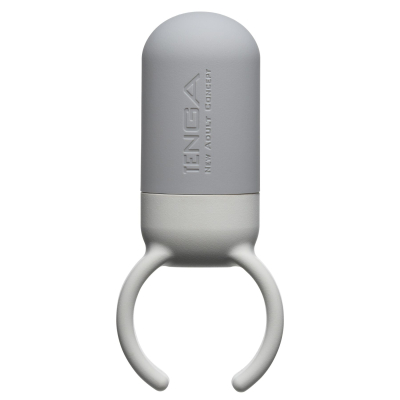 Пальчиковий вібратор – Tenga SVR one GRAY – зовнішня/внутрішня стимуляція, працює на батарейках