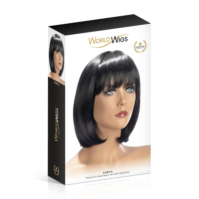 Парик World Wigs CAMILA MID–LENGTH BROWN