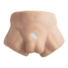 Півторс з фалоімітатором на присосці SilexD Apollo S Male Torso, реалістичний, термоактивний, довж. 17.8 см