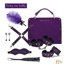 Подарунковий набір для BDSM RIANNE S – Kinky Me Softly Purple: 8 предметів для задоволення