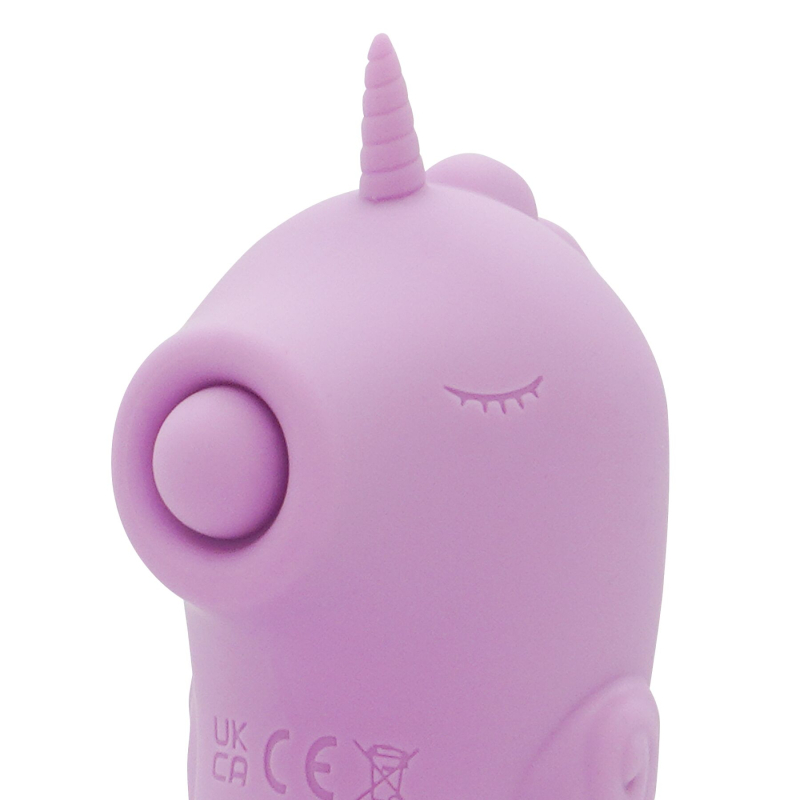 Двойной вибратор единорога с вагинально-клиторальной стимуляцией - Unicorn C Horse Marina Lilac, бузкового цвета