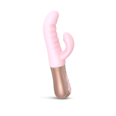 Подвійний вібратор-пульсатор кролик – Love To Love Sassy Bunny Baby Pink – 6 пульсацій відростка + 7 стовбура