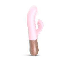 Подвійний вібратор-пульсатор кролик – Love To Love Sassy Bunny Baby Pink – 6 пульсацій відростка + 7 стовбура