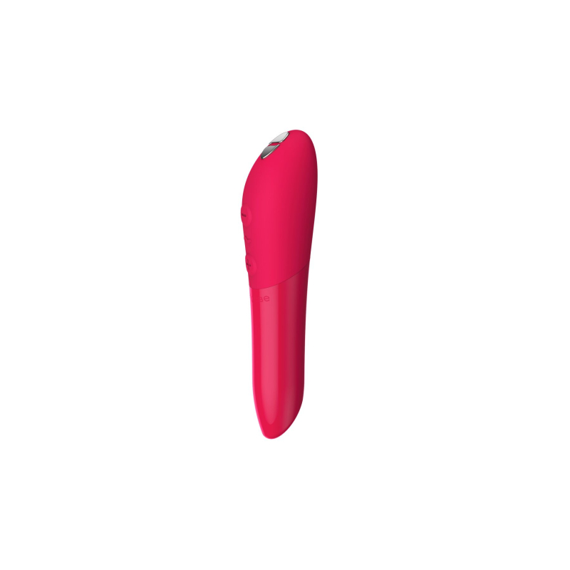 Потужна вібропуля – Tango X Cherry Red by We-Vibe – 7 режимів вібрації, 8 рівнів інтенсивності, дорожній замок