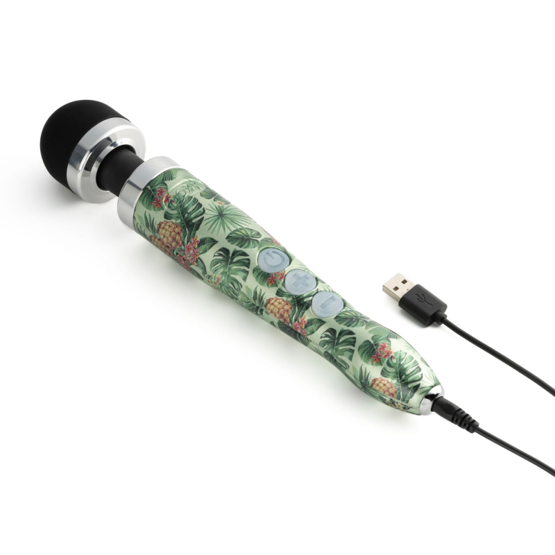 Мощный вибратор микрофон – DOXY Die Cast 3R PINEAPPLE – металлический корпус, вибрация 3000–9000 об/мин