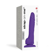 Реалістичний фалоімітатор Strap-On-Me Soft Realistic Dildo Violet, розмір S, довжина 17.1 см