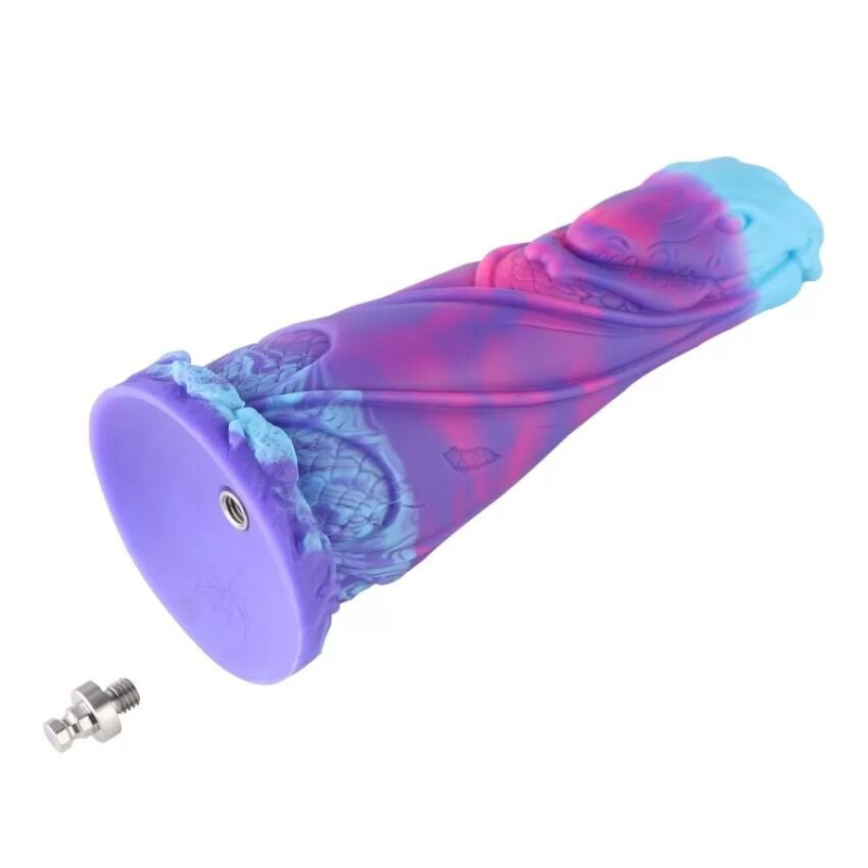 Силіконовий дилдо Hismith Silicone HSA139, Monster Series, довжина 19 см