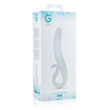 Скляний дилдо Gildo Glass Dildo No. 14, реалістична головка, довжина 18 см
