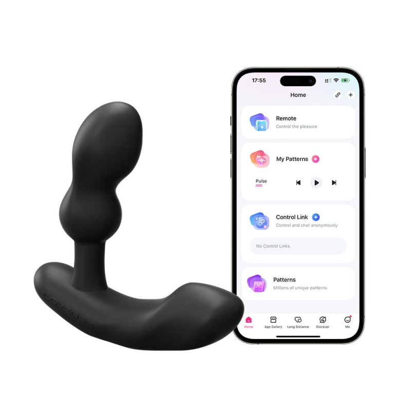 Смарт-массажер простаты Lovense Edge 2 с управлением через приложение