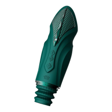 Смарт секс-машина з кристалом Swarovski – Zalo Sesh Turquoise Green – 2 насадки, керування з телефона