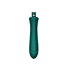 Смарт секс-машина з кристалом Swarovski – Zalo Sesh Turquoise Green – 2 насадки, керування з телефона