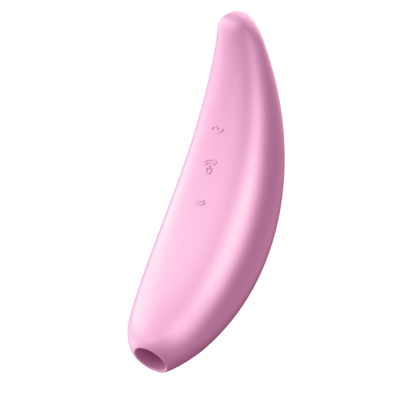 Смарт вакуумний кліторальний стимулятор Satisfyer Curvy 3+ з керуванням на відстані на дистанційному управлінні (App)