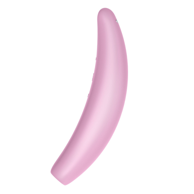 Смарт вакуумний кліторальний стимулятор Satisfyer Curvy 3+ з керуванням на відстані на дистанційному управлінні (App)