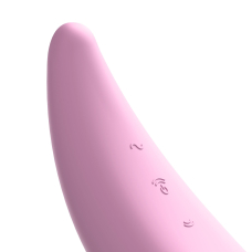 Смарт вакуумний кліторальний стимулятор Satisfyer Curvy 3+ з керуванням на відстані на дистанційному управлінні (App)