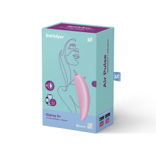 Смарт вакуумний кліторальний стимулятор Satisfyer Curvy 3+ з керуванням на відстані на дистанційному управлінні (App)