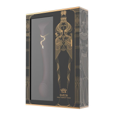 Смарт вібратор 3в1 – Zalo Queen Set Wine Red – пульсівна перлина + вакуум, кристал Swarovski, багатофункціональний