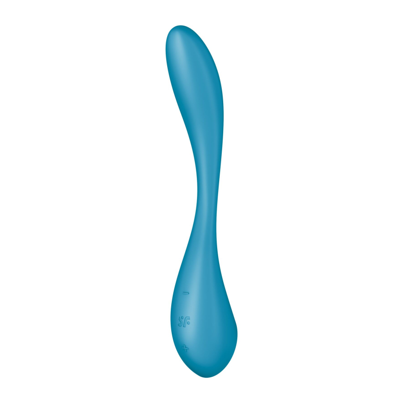Смарт-вібратор для точки G – Satisfyer G-Spot Flex 5+ Petrol – дистанційне управління з телефона