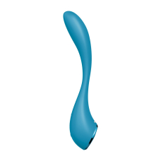 Смарт-вібратор для точки G – Satisfyer G-Spot Flex 5+ Petrol – дистанційне управління з телефона