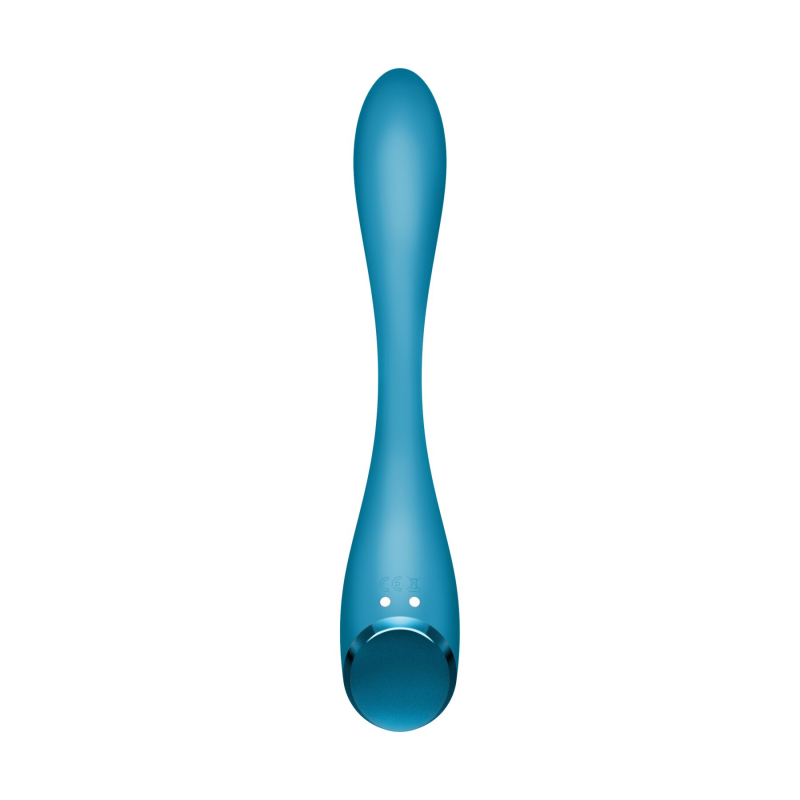 Смарт-вібратор для точки G – Satisfyer G-Spot Flex 5+ Petrol – дистанційне управління з телефона