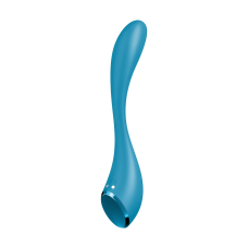 Смарт-вібратор для точки G – Satisfyer G-Spot Flex 5+ Petrol – дистанційне управління з телефона