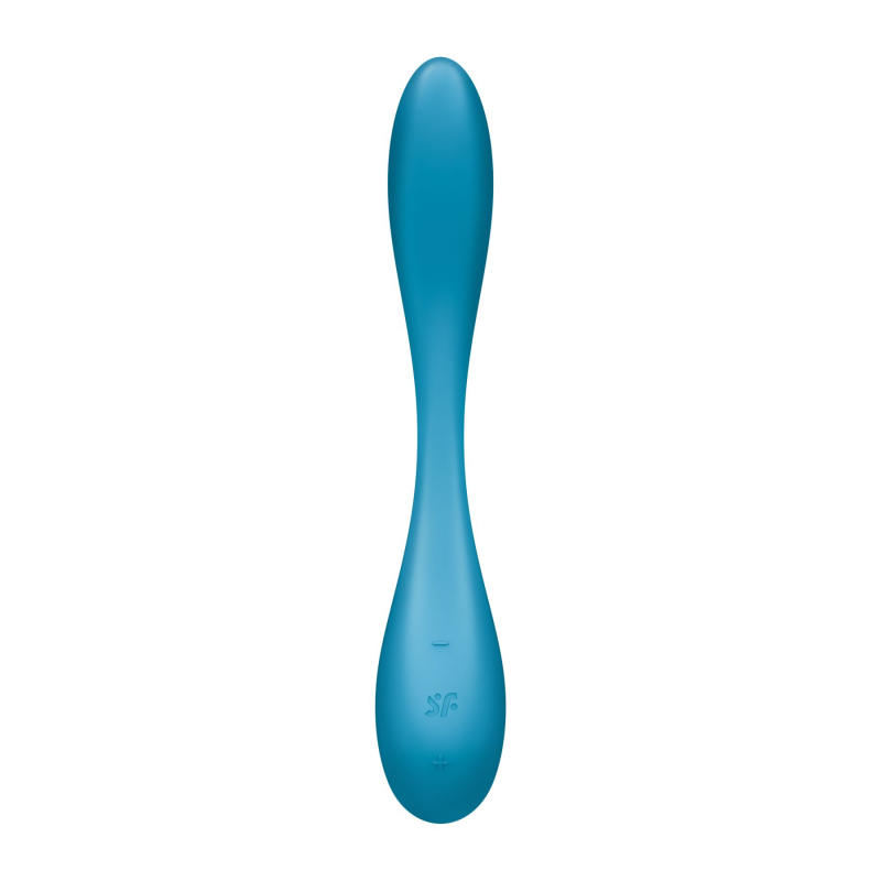 Смарт-вібратор для точки G – Satisfyer G-Spot Flex 5+ Petrol – дистанційне управління з телефона