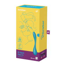 Смарт-вібратор для точки G – Satisfyer G-Spot Flex 5+ Petrol – дистанційне управління з телефона