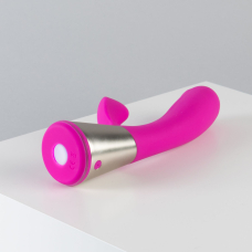 Смарт-вібратор-кролик – Ohmibod Fuse for Kiiroo Pink – дистанційне App керування з телефона на відстані
