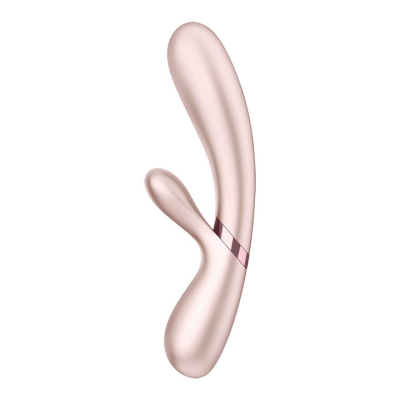 Смарт вібратор-кролик з підігрівом – Satisfyer Hot Lover Nude – 5 режимів + 7 ритмічних малюнків