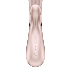 Смарт вібратор-кролик з підігрівом – Satisfyer Hot Lover Nude – 5 режимів + 7 ритмічних малюнків