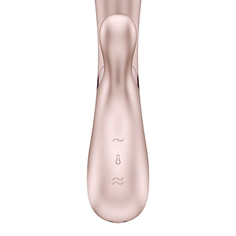 Смарт вибратор-кролик с подогревом – Satisfyer Hot Lover Nude – 5 режимов + 7 ритмических рисунков