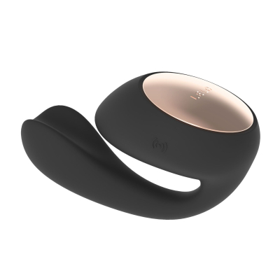 Смарт-вібратор – LELO Ida Wave Black – технологія WaveMotion, 2 мотори, широка кліторальна зона, застосунок