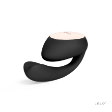 Смарт-вібратор – LELO Ida Wave Black – технологія WaveMotion, 2 мотори, широка кліторальна зона, застосунок