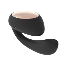 Смарт-вібратор – LELO Ida Wave Black – технологія WaveMotion, 2 мотори, широка кліторальна зона, застосунок